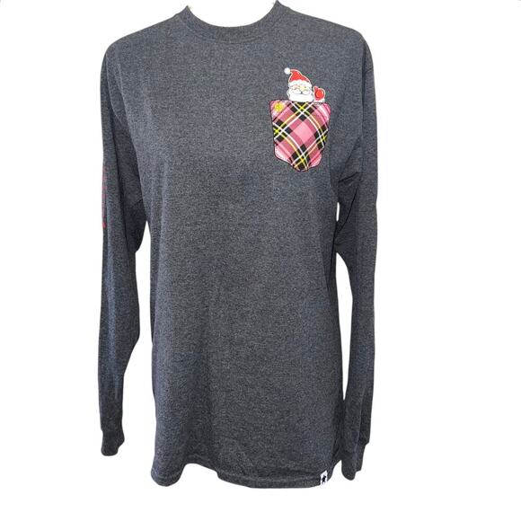 Simply Southern Womens Long Sleeve T-Shirt
Santa Christmas Ho Ho Ho Gray MED - Picture 7 of 10